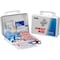 First Aid Only First Aid Station, For 25 People, 131-Piece, 10"x7"x3", White FAO60002 - alternate 1
